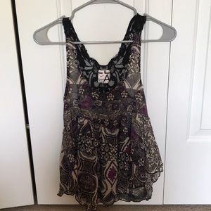 paisley tank top